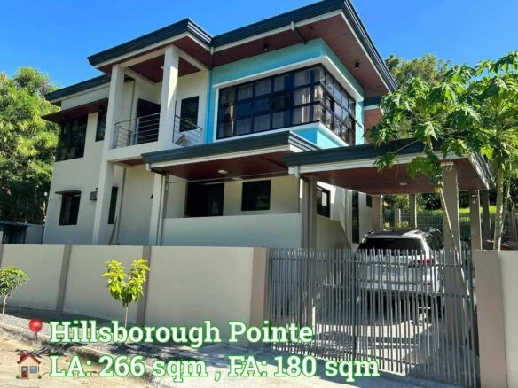 FULLY FURNISHED 4-BEDROOMS SPLIT LEVEL 3 FLOOR HOUSE AT HILLSBOROUGH POINTE, PUEBLO, UPTOWN, CDO