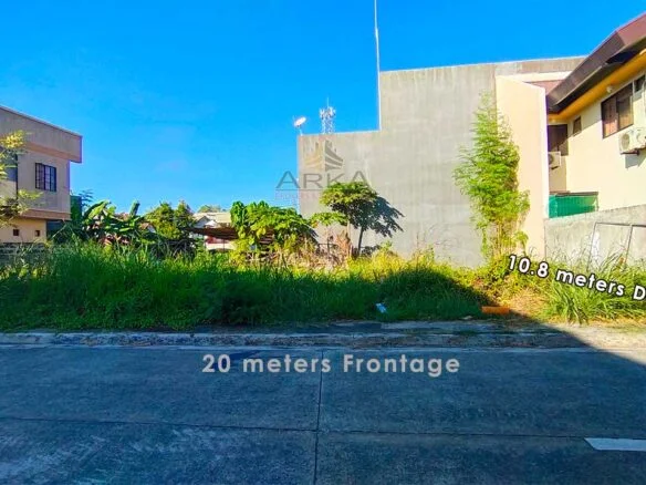 Prime 216 sqm Lot in Vista Verde, Pueblo, Uptown CDO