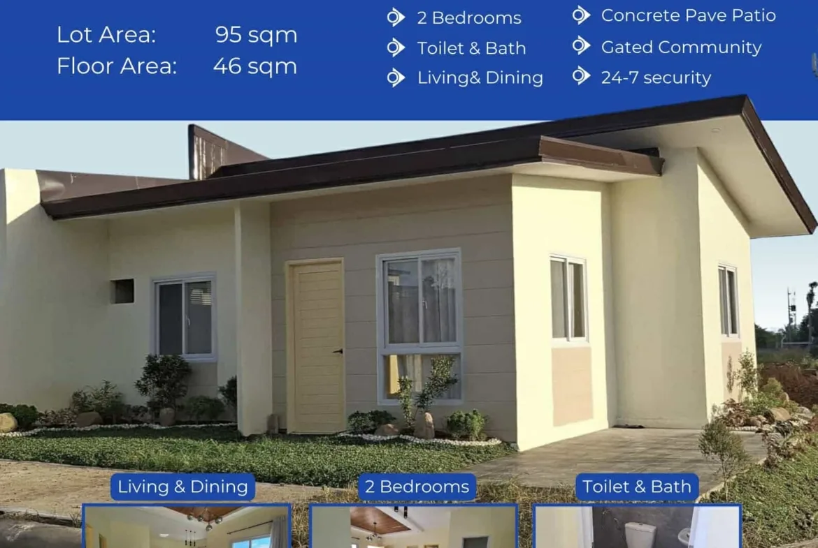 Livable and Spacious 2 Bedrooms House and Lot at The Summit townhomes