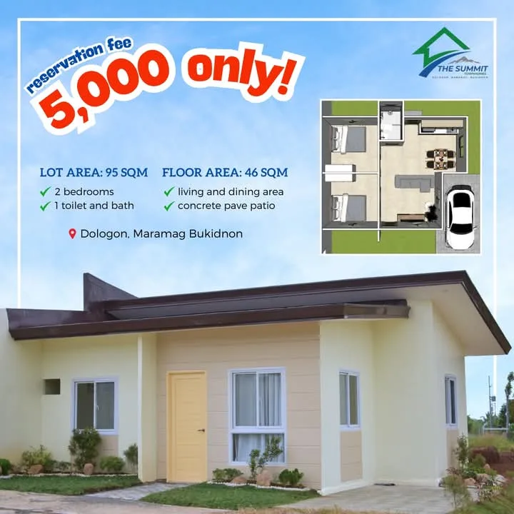 Livable and Spacious 2 Bedrooms House and Lot at The Summit townhomes